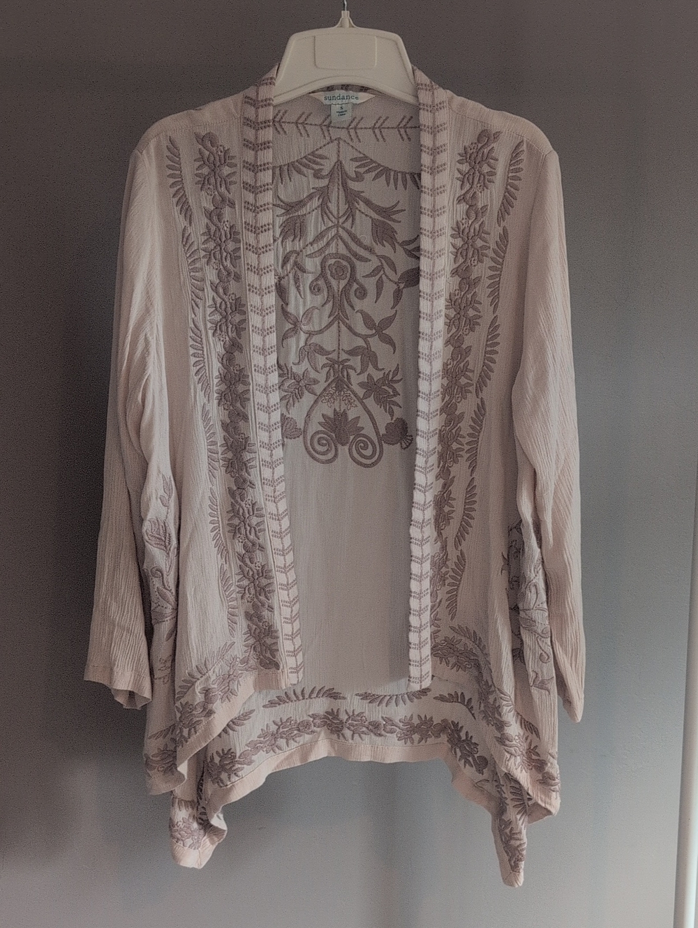 Sundance Embroidered Kimono Cardigan